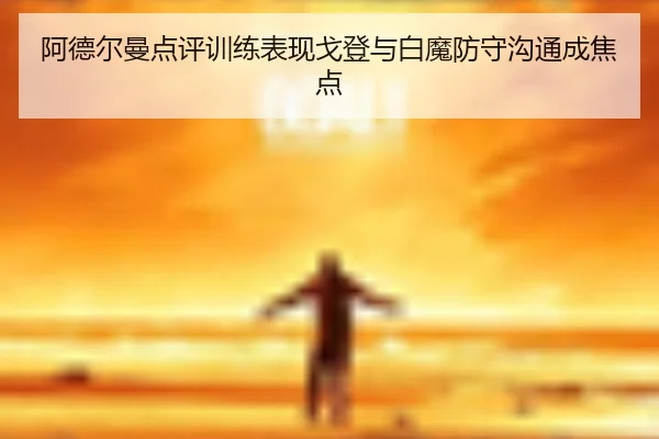 阿德尔曼点评训练表现戈登与白魔防守沟通成焦点